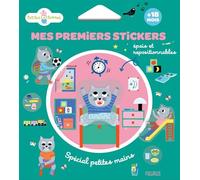 Mes premiers stickers - Au fil de la journée - Emilie Lapeyre - Fleurus - broché - Livre-jeu