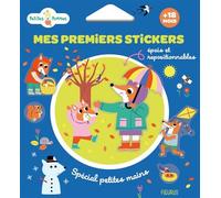 Mes premiers stickers - Au fil des saisons - Emilie Lapeyre - Fleurus - broché - Livre-jeu