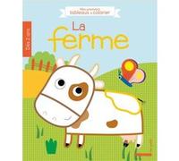 Mes premiers tableaux à colorier - La ferme Stéphanie Bardy (Illustration)