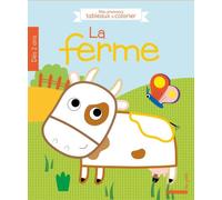 Mes premiers tableaux à colorier - La ferme - Stéphanie Bardy - Larousse - broché - Album éveil dès la naissance