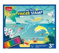 Maped – Coffret d'empreintes digitales My First Finger Stamps – dès 3 ans avec cartes illustrées