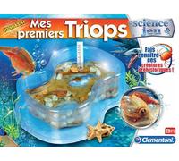 Clementoni – Kit éducatif STEM Mes Premiers Triops pour 8-14 ans · Aquarium, œufs, manuel illustré