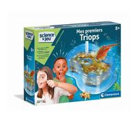 Clementoni – Kit éducatif STEM Mes Premiers Triops pour 8-14 ans · Aquarium, œufs, manuel illustré