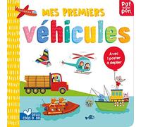 Mes premiers véhicules - livre avec poster à déplier