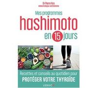Mes programmes Hashimoto en 15 jours Pierre Nys (Auteur)