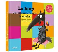 Mes p'tits albums toucher - Le loup qui voulait changer de couleur A toucher - Orianne Lallemand - Auzou Éditions - broché - Album éveil dès la naissance