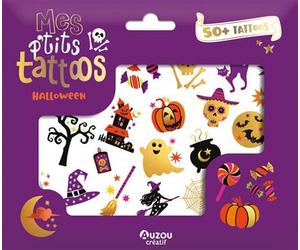 Mes p'tits tattoos Halloween - - Jane Ryder-Gray - Auzou Philippe Eds - Jeux livres objets
