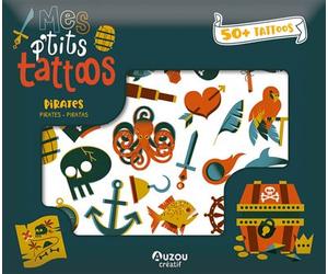Mes p'tits tattoos - Pirates - - Christina Hägerfors - Auzou Philippe Eds - Jeux livres objets