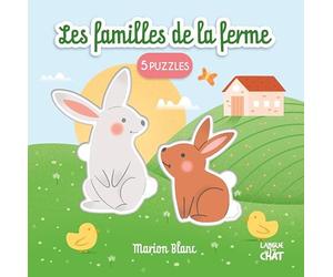 Mes puzzles câlins - Les familles de la ferme - Imagier - Premier âge - Dès 3 ans