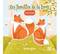 Mes puzzles câlins - Les familles de la forêt - Imagier - Premier âge - Dès 3 ans