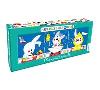 Mes puzzles en bois - Mes p'tits rituels - Livre avec 6 puzzles - Sophie Lhomelet-Chapelliere - Auzou Philippe Eds - Jeux livres objets