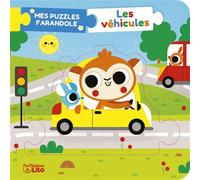 Mes puzzles farandole engins - Élisa Van Spronsen - Lito - cartonné - Album jeunesse