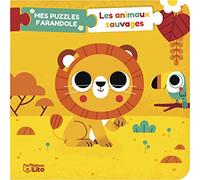 Mes puzzles farandole - Les animaux sauvages -Dès 1 an