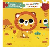 Mes puzzles farandole - Les animaux sauvages -Dès 1 an