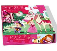 Mes puzzles les princesses - Avec 1 puzzle de 24 pièces - Emmanuelle Colin - Lito - Jeux livres objets