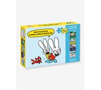 Mes puzzles supra méga rigolos multicolore TU