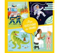 Collectif – Mes questions de grand : Pompiers, Espace, Dinosaures, Corps humain – Cartonné