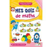 Mes Quiz De Maths - Test Visuels Et Spatiaux, 89 Puzzles À Résoudre