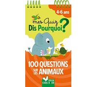 Mes quiz dis pourquoi ? 100 questions sur les animaux - bloc à spirale