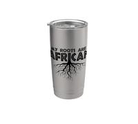 Mes racines sont africaines Gobelet isotherme en acier inoxydable double paroi
