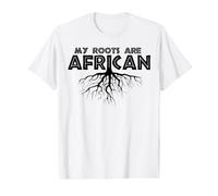 Mes Racines sont africaines T-Shirt Graphique avec Valeur