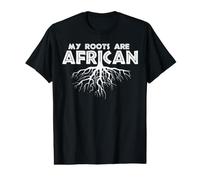 Mes Racines sont africaines T-Shirt Graphique avec Valeur