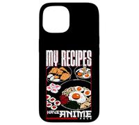 Mes recettes ont une citation Anime Arcs Meme Coque pour iPhone 15