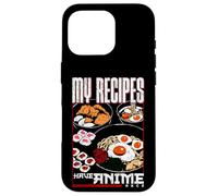 Mes recettes ont une citation Anime Arcs Meme Coque pour iPhone 16 Pro