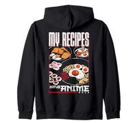 Mes recettes ont une citation Anime Arcs Meme Sweat à Capuche