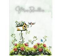 Mes Recettes préférées - Carnet de recettes grand format à remplir: rassemblez les recettes que vous aimez dans votre propre livre de recettes ... proches et amis - format 21,6x28cm / 8,5x11po