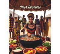 Mes Recettes préférées - Carnet de recettes grand format A4 à remplir avec vos 100 recettes adorées