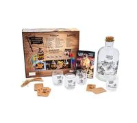 Mes Rhums Arrangés Maison - Avec 1 Bouteille De 1 Litre, 4 Petits Verres Gravés, 1 Livre De 30 Recettes Et 1 Set De 10 Liens Et Étiquettes