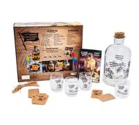 Mes Rhums Arrangés Maison - Avec 1 Bouteille De 1 Litre, 4 Petits Verres Gravés, 1 Livre De 30 Recettes Et 1 Set De 10 Liens Et Étiquettes