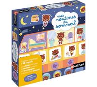Mes Routines du Sommeil - Tableau Magnétique Routines du Coucher Enfant - 58 Magnets Éducatifs - Support Visuel Montessori, Aider l’Enfant à s’Endormir avec Autonomie et en Douceur - 3 Ans +