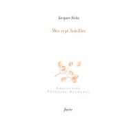 Mes sept familles - Jacques Réda - Fario - broché - Essai