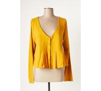 mes soeurs et moi vestes femme de couleur jaune