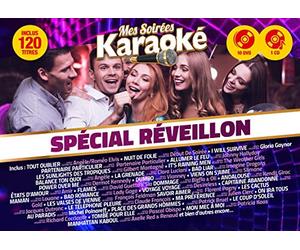 Mes soirées karaoké spécial réveillon [Coffret 10Dvd + 1Cd]