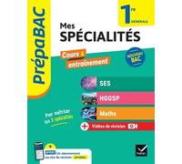 Mes Spécialités 1re Générale - Ses - Hggsp - Maths + Vidéos De Révision