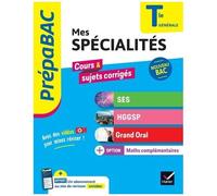 Prépabac – Spécialités SES, HGGSP, Grand Oral & Maths comp. Tle – Bac 2026 – Hatier