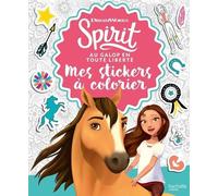 Mes Stickers À Colorier Spirit - Au Galop En Toute Liberté