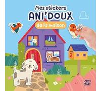 Mes stickers Ani'doux de la maison - Livre d'activités avec grands stickers - Dès 36 mois