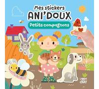 Mes stickers Ani'doux - Petits compagnons - Livre d'activités avec grands stickers - Dès 36 mois