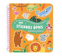 Mes stickers épais - Animaux préférés
