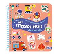 Mes stickers épais - Dans ma ville