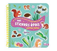 Mes Stickers Épais Petites Bêtes - Des Décors, 30 Stickers Repositionnables Et Des Jeux