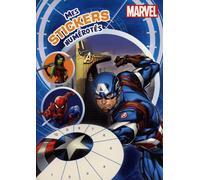 Marvel - Mes stickers numérotés - Livre de coloriage avec stickers - Dès 5 ans