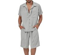 Mes Streatwear Survêtements pour Moi Costume De Sport Mes T-Shirt Set Mes Gym Shirt Mes Pantalons De Sport, Z1-Red, S