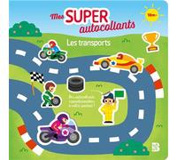 Mes super autocollants : Les transports - Collectif - Le Ballon Eds - broché - Livre-jeu