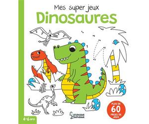 Mes super jeux DINOSAURES - Cécile Beaucourt - Larousse - broché - Document jeunesse