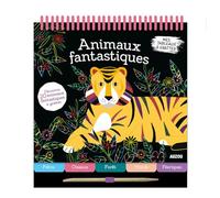 Mes Tableaux À Gratter Des Animaux Fantastiques - 20 Cartes À Gratter
